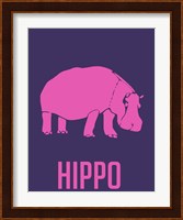 Hippo Pink Fine Art Print
