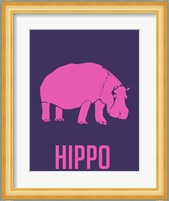 Hippo Pink Fine Art Print