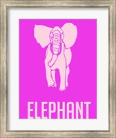Elephant Pink Fine Art Print