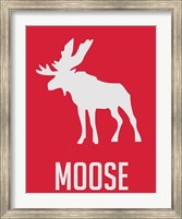 Moose Red Fine Art Print