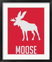 Moose Red Fine Art Print