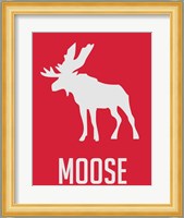 Moose Red Fine Art Print