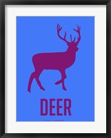 Deer Purple Fine Art Print
