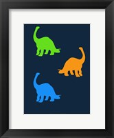 Dinosaur Family 18 Fine Art Print