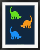 Dinosaur Family 18 Fine Art Print