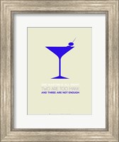 Martini Blue Fine Art Print