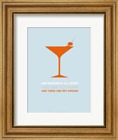 Martini Orange Fine Art Print