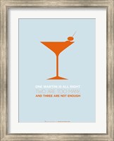 Martini Orange Fine Art Print