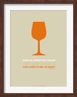 Wine Orange Fine Art Print