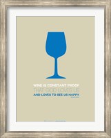 Wine Blue Fine Art Print