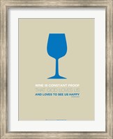 Wine Blue Fine Art Print