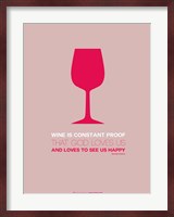 Wine Red Fine Art Print