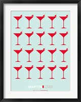 Martini Lover Red Fine Art Print