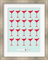 Martini Lover Red Fine Art Print