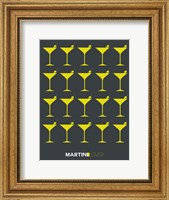 Martini Lover Yellow Fine Art Print
