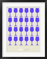 Wine Lover Purple Fine Art Print