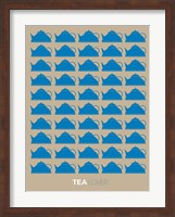 Tea Lover Blue Fine Art Print