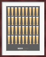 Beer Glasses Fine Art Print