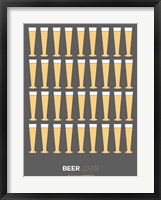 Beer Glasses Fine Art Print