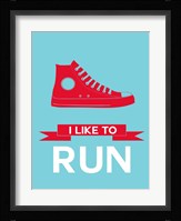 I Like to Run 1 Fine Art Print