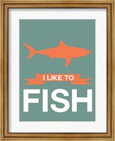 I Like to Fish 1 Fine Art Print
