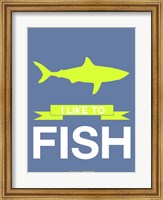 I Like to Fish 2 Fine Art Print