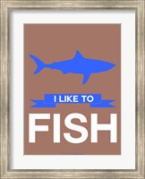 I Like to Fish 3 Fine Art Print