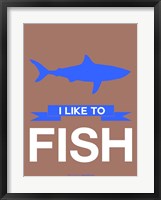 I Like to Fish 3 Fine Art Print