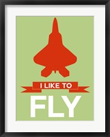 I Like to Fly 3 Fine Art Print
