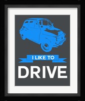 I Like to Drive Beetle 5 Fine Art Print