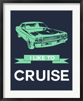 I Like to Cruise 3 Fine Art Print