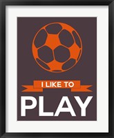 I Like to Play 2 Fine Art Print