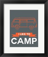 I Like to Camp 1 Fine Art Print