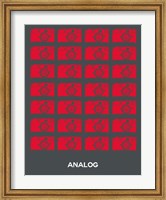 Analog Red Camera Fine Art Print