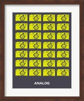 Analog Yellow Camera Fine Art Print
