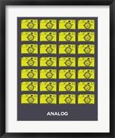 Analog Yellow Camera Fine Art Print