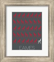 Eames Chair Red Fine Art Print