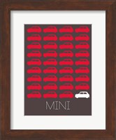 Red Mini Cooper Fine Art Print
