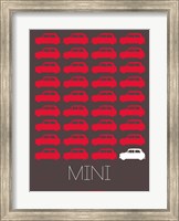 Red Mini Cooper Fine Art Print