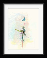 Ballerina on the Stage Fine Art Print