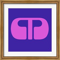 Letter M Purple Fine Art Print