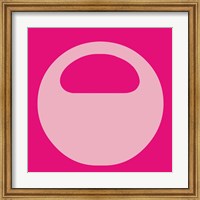 Letter O Pink Fine Art Print