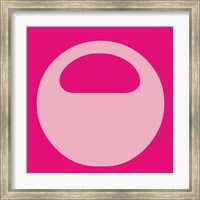 Letter O Pink Fine Art Print