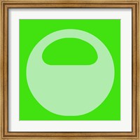 Letter O Green Fine Art Print