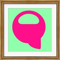 Letter Q Pink Fine Art Print