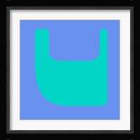 Letter V Green Fine Art Print