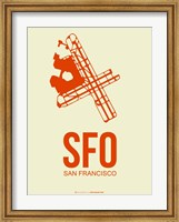 SFO San Francisco 1 Fine Art Print