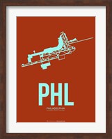 PHL Philadelphia 2 Fine Art Print