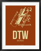DTW Detroit 2 Fine Art Print