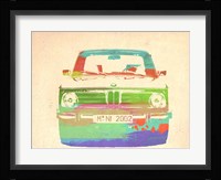 BMW 2002 Front Watercolor 3 Fine Art Print
